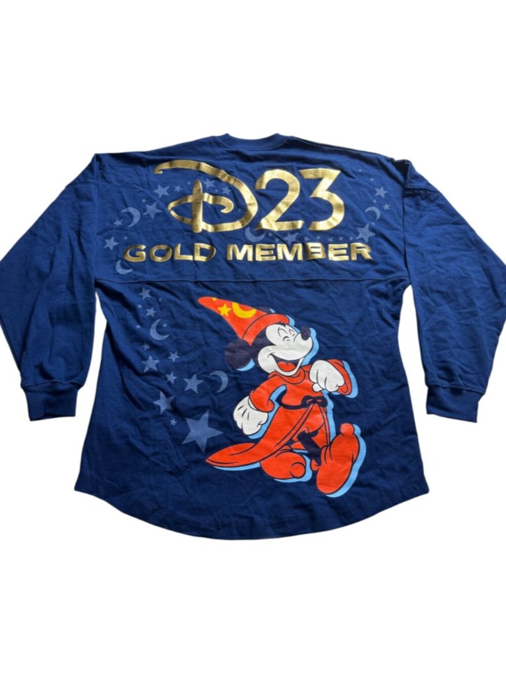 *RARE* Disney D23 Gold Member EXCLUSIVE Spirit Jersey 2025 Sorcerer Mickey Small